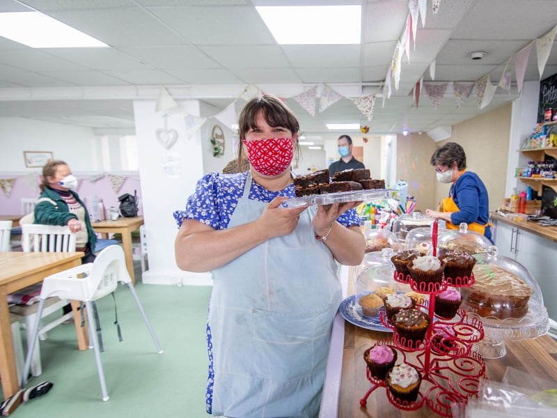 Claire White, 35, owner of Sweet Peas Play Cafe in Fareham. Picture: Habibur Rahman