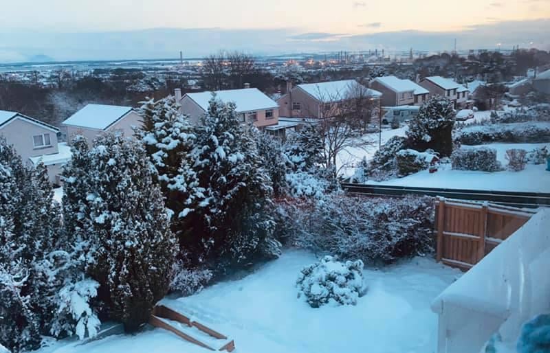 The view across the rooftops in Redding (Picture: Emma Jenkins)