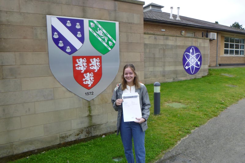 Maisie Prigent was among the high achievers at Netherthorpe School