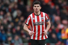 John Egan is expected to start for Sheffield United at Norwich City this weekend: Simon Bellis / Sportimage