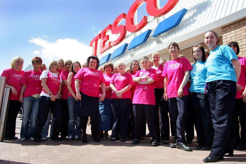 Staff from Tesco in South Shields took part in Race For Life in 2006. In fact, 65 of them tackled the event!