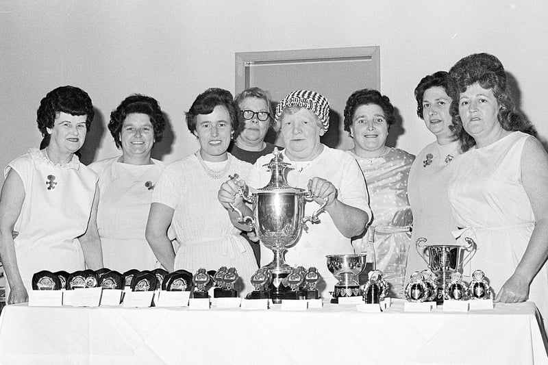 Warsop Ex-Servicemen's Club presentation evening in 1968