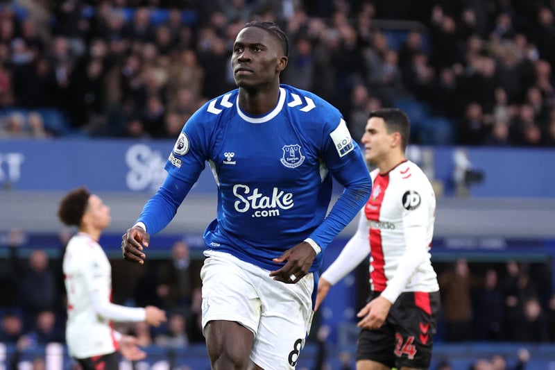 About the only player who performed up to standard against Southampton. If Onana plays well, Everton have a real fighting chance of getting a result. 