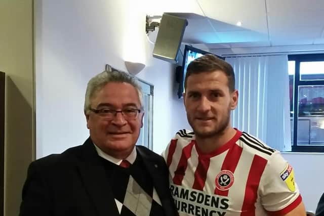 Victor Bonett became a big Sheffield United supporter after getting involved with the club through his work with Visit Malta