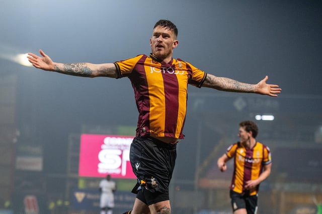 Bradford will hope that they can keep hold of League Two’s top scorer this summer. 