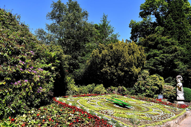 The floral clock at Dollar Park is a great attraction for local photographers (Pic: Bob Oliver)