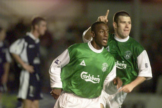 The Trinidad and Tobago international made 98 appearances at Easter Road as Hibs went from the First Division to Scotland's third force in three seasons.