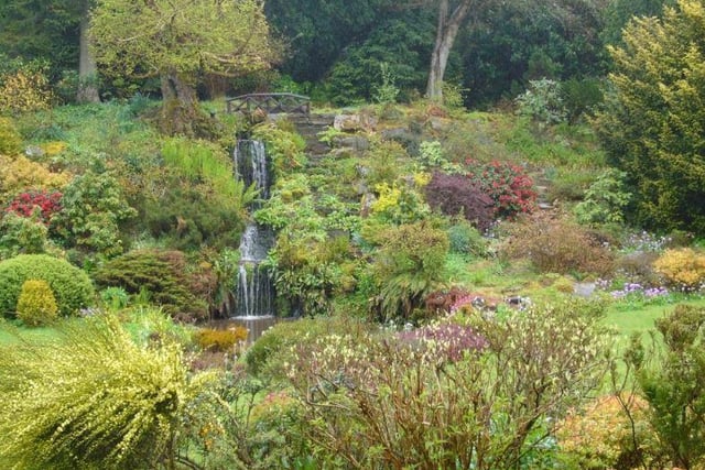 A natural burn runs through the garden, maintaining a waterfall and stunning pond water feature, while there is also riparian fishing rights on Heriot Water.