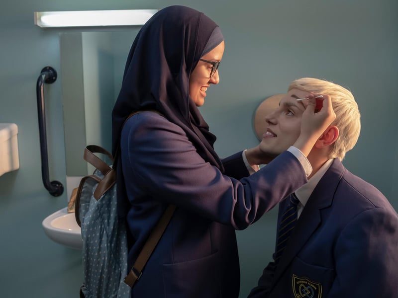 Lauren Patel and Max Harwood star in the movie, Everybody's Talking About Jamie