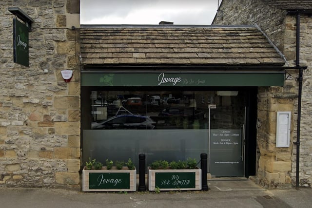 Lovage, in an old stable block on Bath Street, Bakewell, is rated highly in the Michelin Guide not just for its food but for the service. The guide states: "The chatty, informative team are sure to put a smile on your face when they enthusiastically explain the modern menu of top quality, seasonal ingredients."