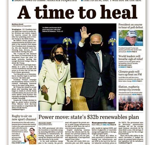 The Sydney Morning Herald seeks to strike a concilatory tone