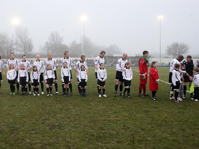 ...and what followed was a day that will leave long in the memories of football supporters in the town.