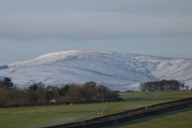 A dusting of snow at Alnwick Moor.
