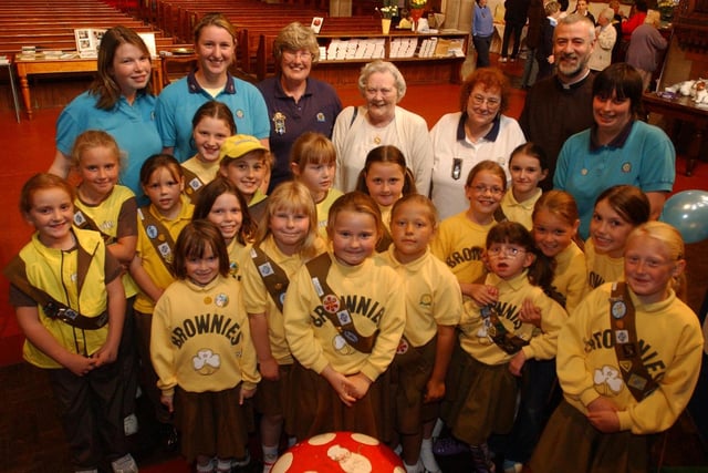 St Paul's Brownies held an anniversary reunion in 2004 but who can tell us more about the occasion?
