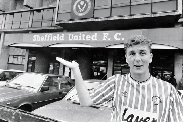 The brother-in-law of a future Bramall Lane legend in Alan Kelly,  Sheffield-born Hoyland followed in his father Tommy's footsteps when he signed for the Blades. He later played for Burnley before returning to United as a youth coach, before joining Everton as lead first-team scout