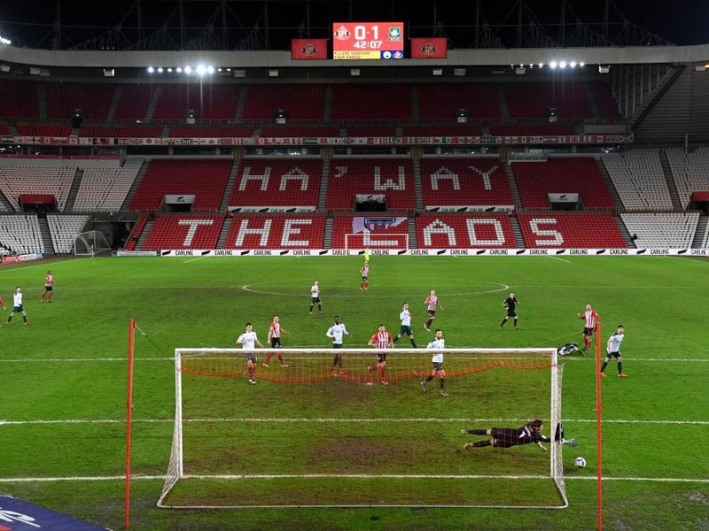 Sunderland have been given a significant boost in their promotion hopes should they stay in League One this season after the EFL scrapped its planned salary cap, according to financial expert Kieran Maguire. (Football Insider)

(Photo by Stu Forster/Getty Images)