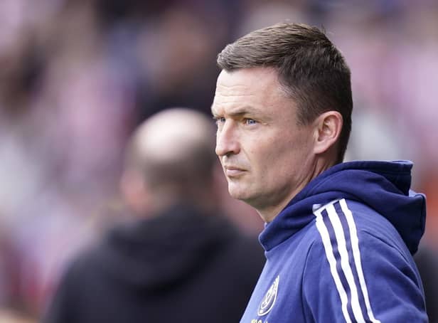Sheffield United manager Paul Heckingbottom: Danny Lawson/PA Wire.