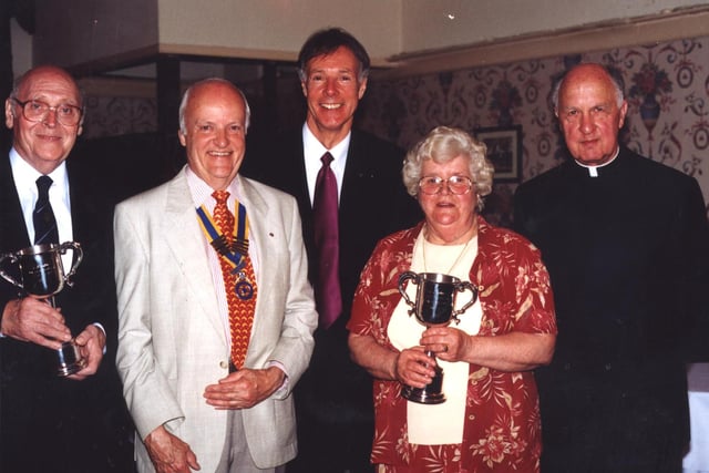 Hope Valley Rotary Club - Citizens of the Year pictured in 2001