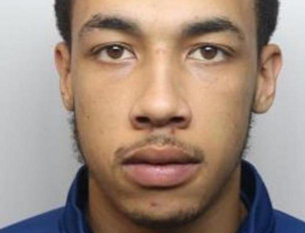 Pictured is drug-dealer Jervaise Bennett, aged 21, of no fixed abode, who was involved in a machete gang attack and has been sentenced to 12 years and six months of custody.