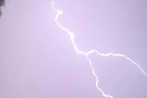 This was the sky above Askern by Daniel Hammersley