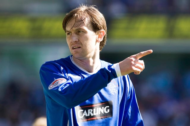 31 August 2006

The left-back was a mainstay in the Rangers team for six seasons.
