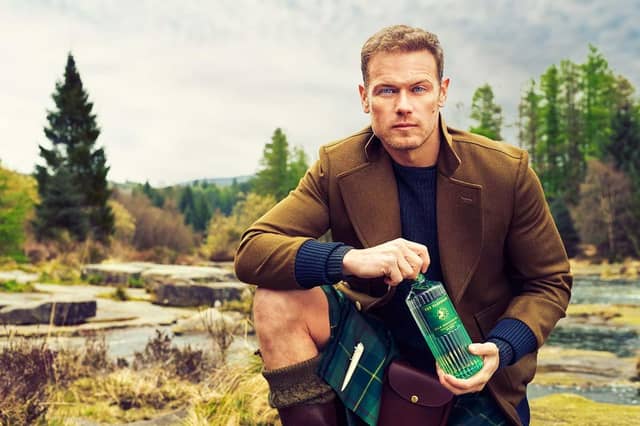 Outlander star Sam Heughan.