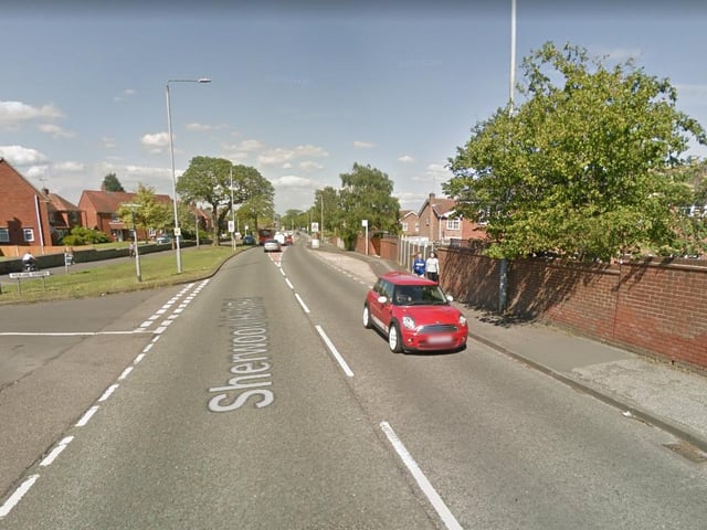 Another speed camera will be located on Sherwood Hall Road, Mansfield - 30mph.