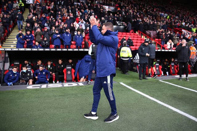 Sheffield United manager Paul Heckingbottom says it is vital his team provide entertainment for their supporters: Simon Bellis / Sportimage