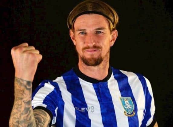 Sheffield Wednesday's on-loan defender Aden Flint, signed from Cardiff City on deadline day yesterday.