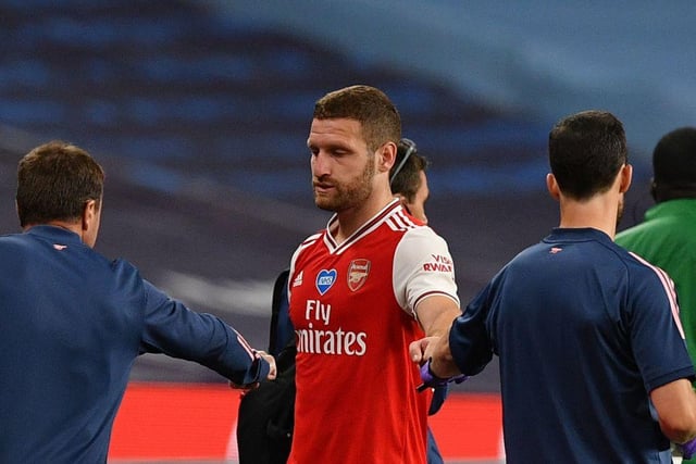 Shkodran Mustafi is being targeted by Serie A duo Lazio and Napoli - and Arsenal are willing to sell for £13m. (Calciomercato)