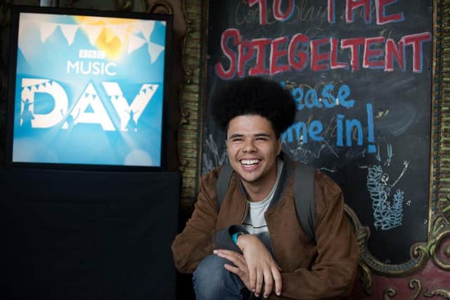Sheffield’s Poet Laureate Otis Mensah who will be performing during  Sheffield Makes Music event 2019, part of BBC Music Day.