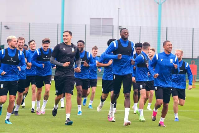Dominic Iorfa back in training has been a sight for sore eyes for Sheffield Wednesday fans. (via @SWFC)
