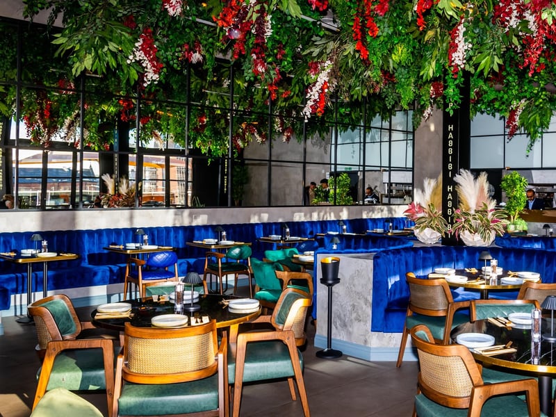Habbibi, founded by social media sensation Abdu Rozik, opened in Leeds earlier this year and now boasts a second site in Manchester. The menu has been created by Abdu with a fusion of global flavours that reflects his international travels.