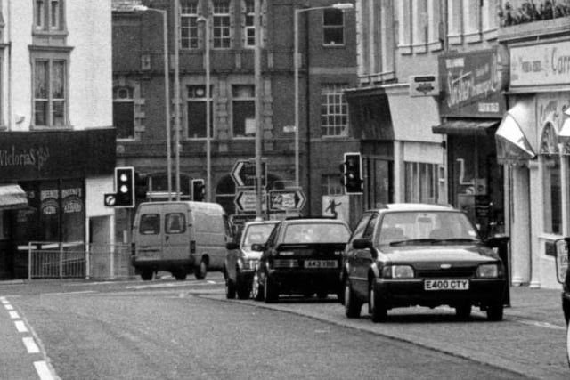 High Street West in 1989.