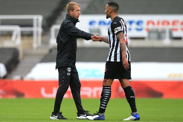 The Newcastle United captain is valued at £12.8m by Wyscout.