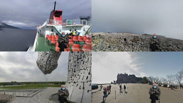 Can you guess where Bernie might be having a fish supper in these areas of Scotland?