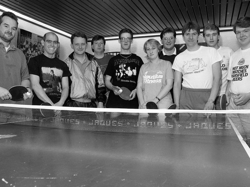 A table tennis marathon at Mansfield Brewery - did you take part in this?