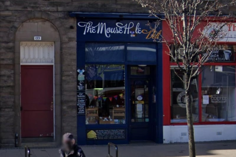 The Mouse Hole Deli is a top choice for those looking to pick up a picnic to enjoy on the Portobello waterfront.