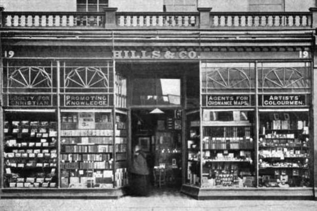 Hills was in Fawcett Street in 1898.