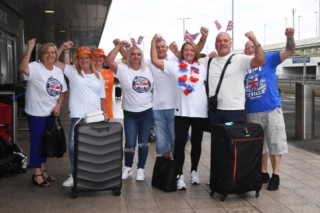 Families and friends have done everything they can do make sure they are in Sevilla to see Rangers action