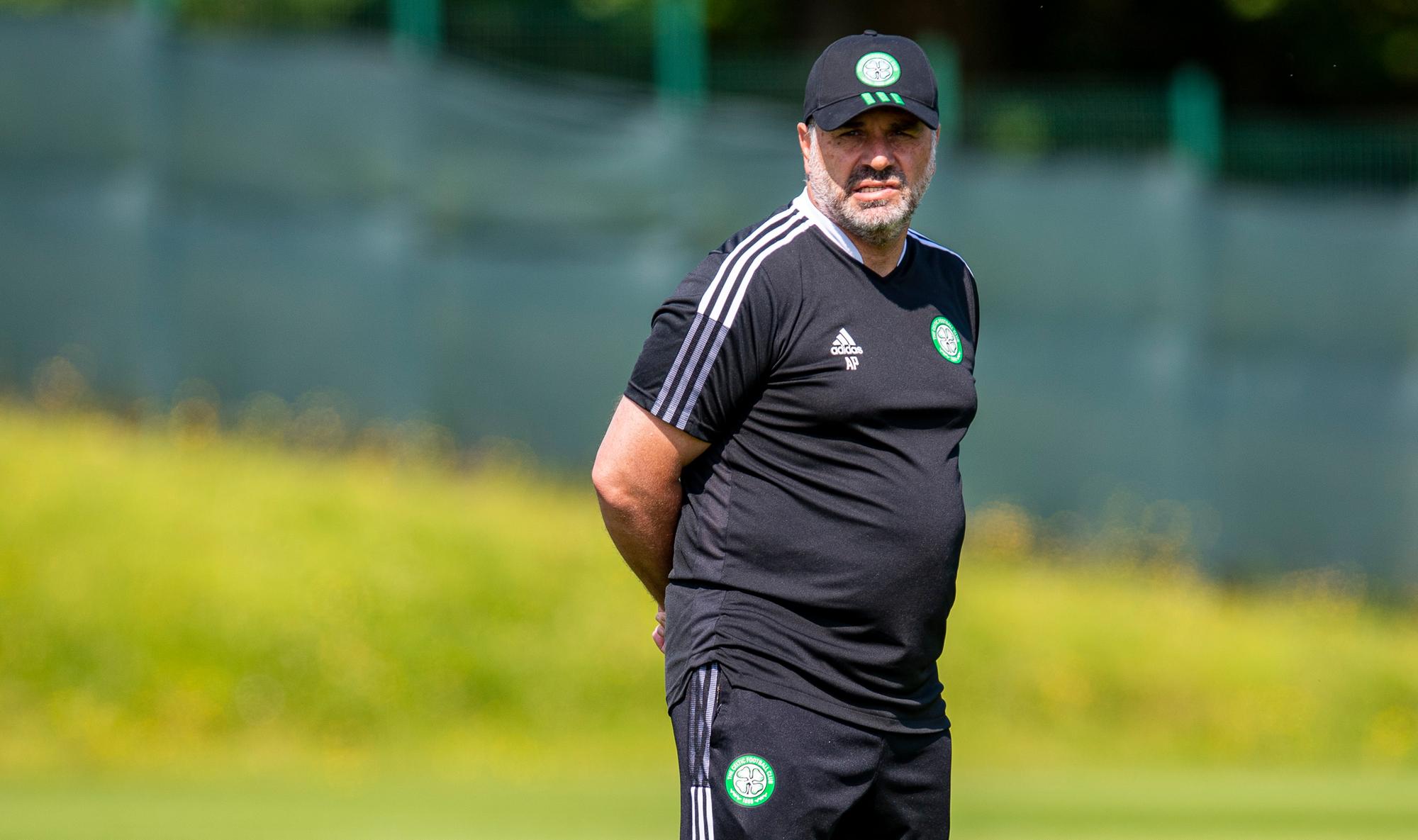 Celtic manager Ange Postecoglou will take charge of his first competitive game on Tuesday night. Picture: SNS