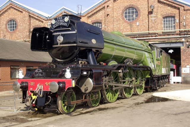 The Flying Scotsman back in Doncaster Plant Works in 2008
