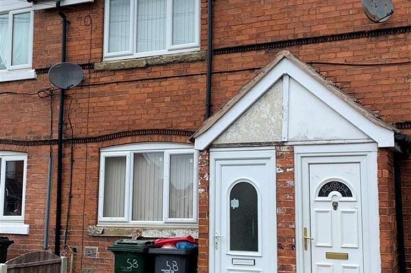 With a guide price of £25,000-£30,000, this three bed house on Leicester Road, Dinnington, is currently let to two friends paying £600 per calendar month. The brochure says: "We have been advised by the vendor that the rent is paid on time and up to date."