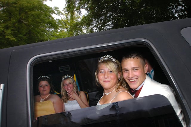 They're all set for the Dyke House School prom in 2007. Can you spot someone you know?