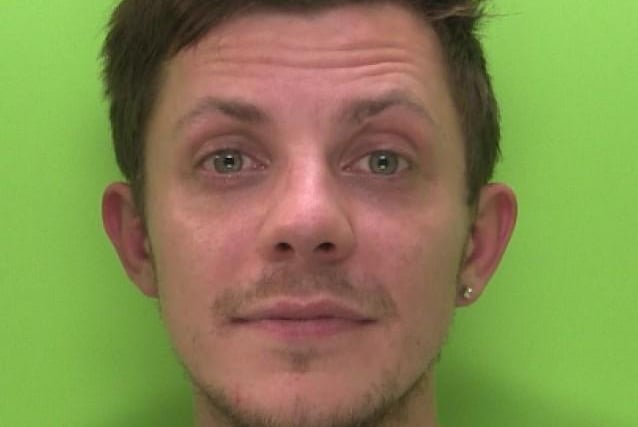 Nick Bentley, 29, of St Stephens Road, Ollerton and originally from Mansfield,  pleaded guilty to 18 charges of fraud and a further charge of threatening behaviour using a Stanley knife in public, on March 14.
Bentley had been wanted by police since 2016 after failing to appear at Nottingham Crown Court for separate offences.
He will now serve a total of 29 months in prison for defrauding 18 people.