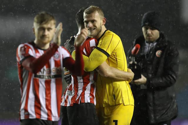 Adam Davies kept a clean sheet on his fourth appearance for Sheffield United this season at Millwall: Paul Terry / Sportimage