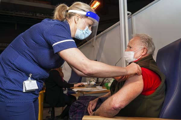 Vaccinations taking place at Sheffield Arena