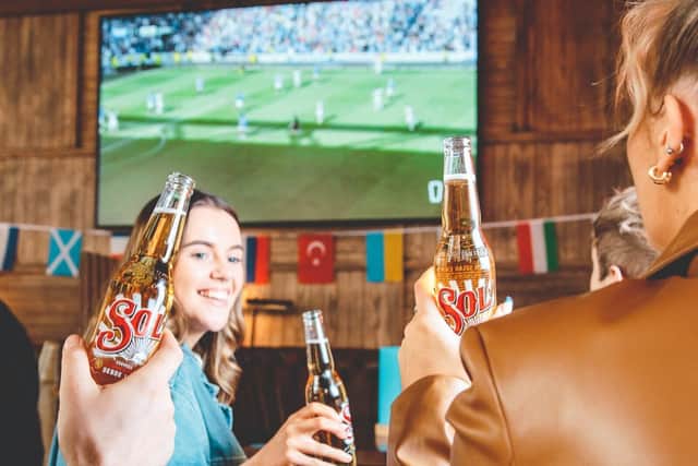 BOX is just one of a number of venues offering an ultimate sports bar experience for England vs Argentina