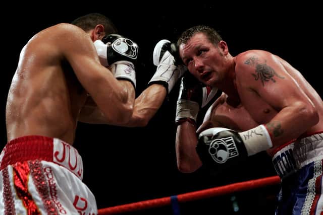 Clinton Woods v Gonzalez at Sheffield Arena Pic Getty Images 