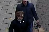 A male and a female were seen picking something up after cash was reported lost outside Love Coffee in Chesterfield town centre